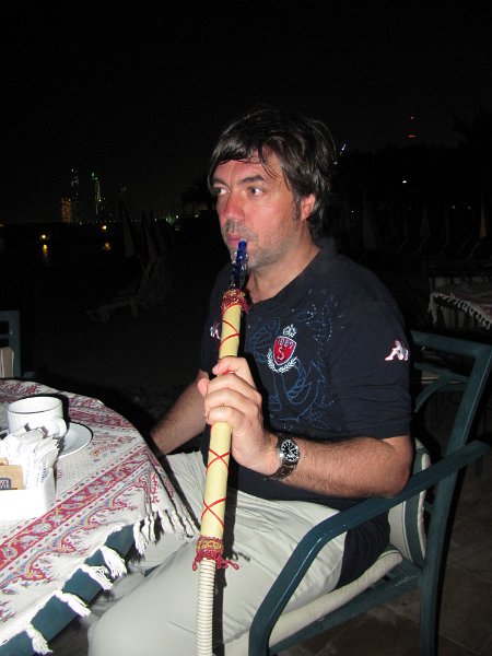 Shisha am Strand